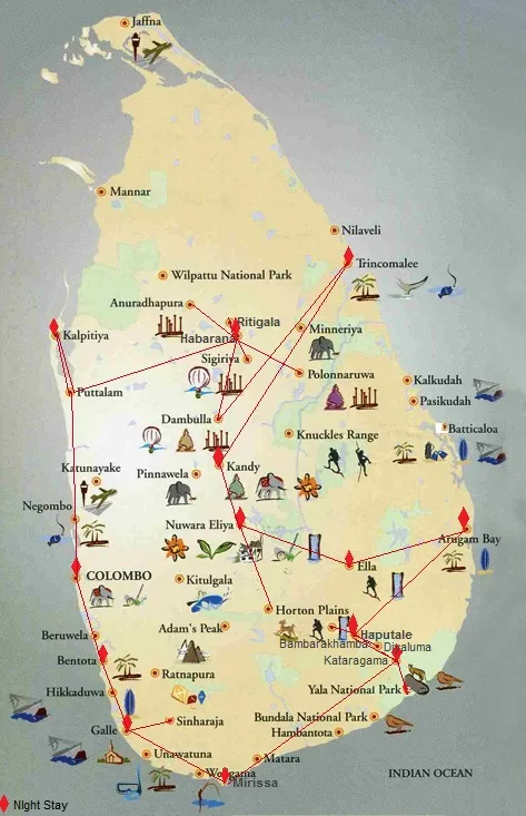 Grand Tour of Sri Lanka